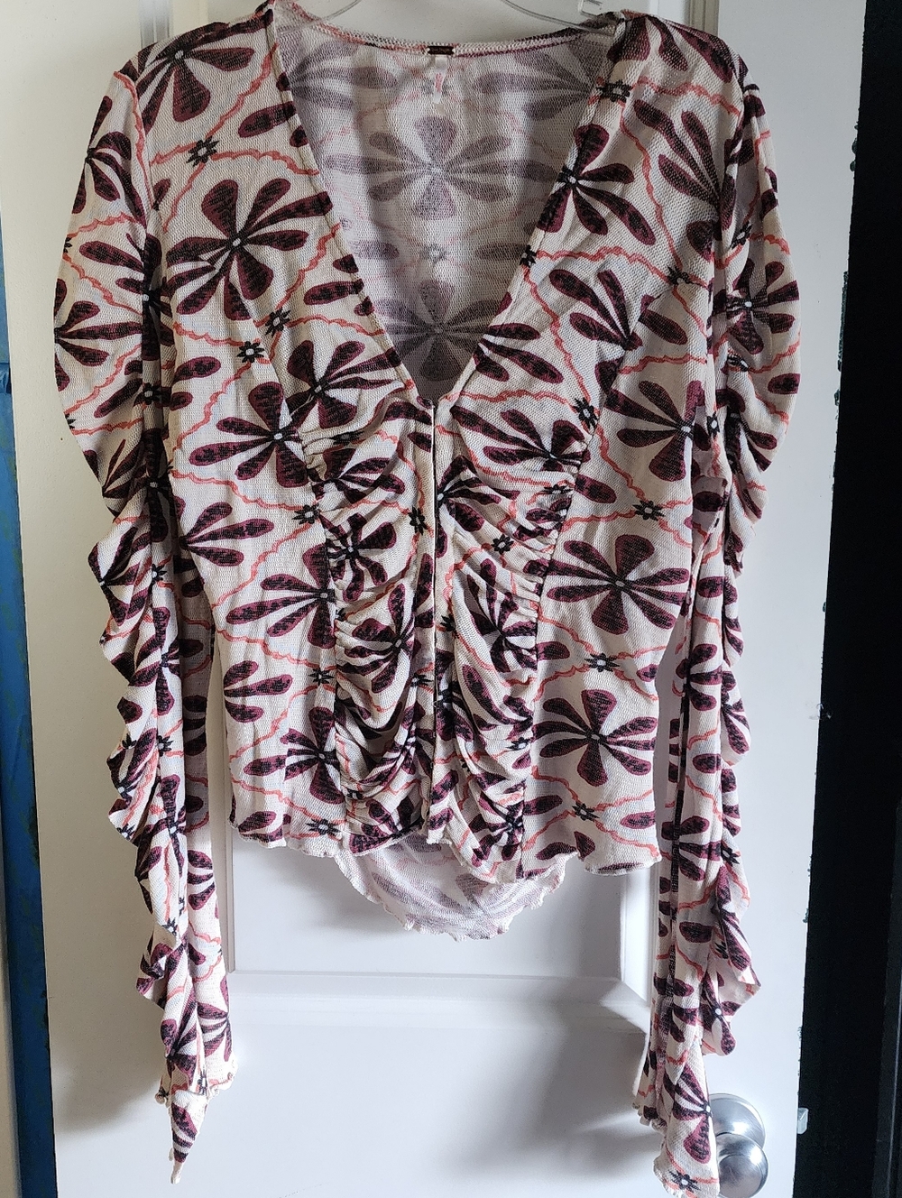 Free People Flower Top Size XL